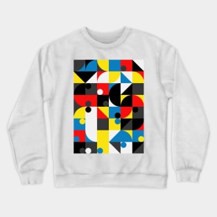 Bauhaus Pattern Crewneck Sweatshirt